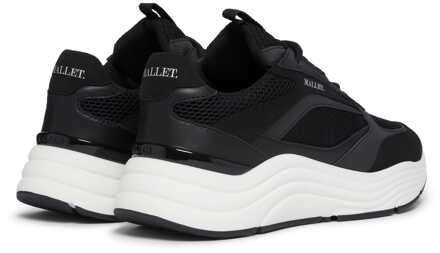 Men's Mallet Cyrus 2.0 Trainers in Black Zwart
