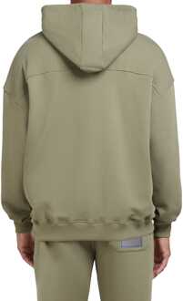 Men's Mallet Loopback Graphic Hoodie in Green Groen - S