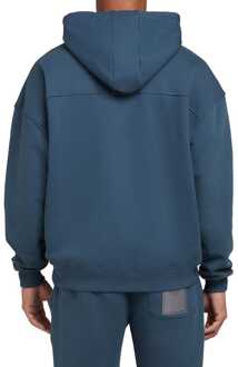 Men's Mallet Loopback Graphic Hoodie in Navy - S