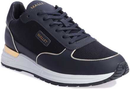 Men's Mallet Popham Lite Trainers in Navy - maat EU 40.5 / UK 7