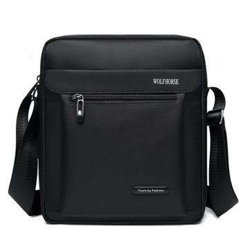 Men's personal pocket bag messenger bag men's Korean casual waterproof Oxford cloth bag travel business shoulder bag small bag