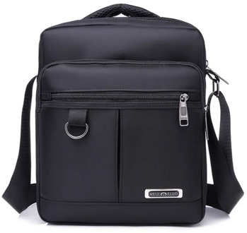 Men's Shoulder Bag Messenger Bag Nylon Material British Casual Retro Style High Quality Design Multifunctional Large Capacity