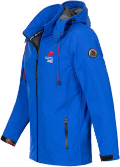 Men's Softshell Jacket Blue Blauw
