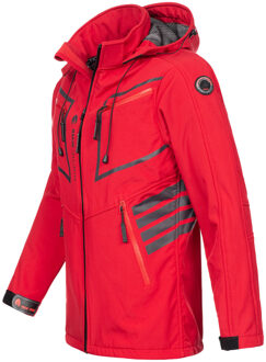 Men's Softshell Jacket Red Rood - 4XL