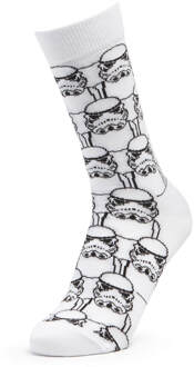 Men's Storm Trooper Repeat Socks - White - UK 8-11 Wit