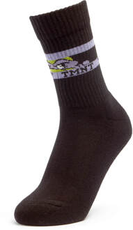 Men's TMNT Sports Socks - Black - UK 8-11 Zwart
