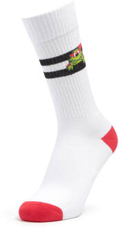 Men's TMNT Sports Socks - White - UK 4-7.5 Wit