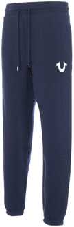 Men's True Religion Lullaby Joggers in Navy - 2XL