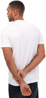 Men's Weekend Offender Cassettes Printed T-Shirt in White Wit