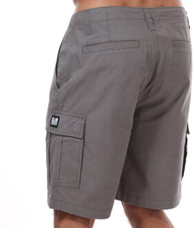 Men's Weekend Offender High Desert Cargo Short in Charcoal - maat Grijs
