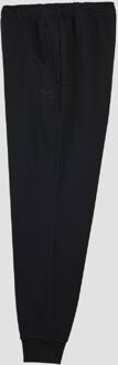 Men's Y-3 Brushed Terry Cuffed Joggers in Black Zwart - S