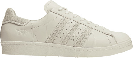 Men's Y-3 Superstar Trainers in Off White - maat EU 42.5 / UK 8.5 Gebroken wit