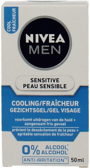 MEN Sensitive Cooling Gezichtsgel - 50 ml