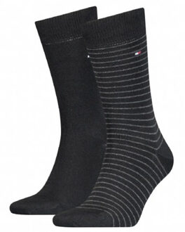 MEN SMALL STRIPE SOCK 2P Mannen Sokken Maat 39-42