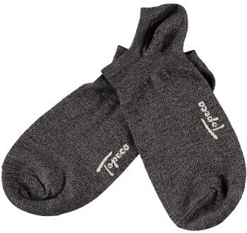 Men Sock Sneaker Bamboo Wit,Blauw,Grijs - Maat 41/45