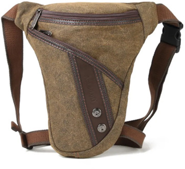 Men Thigh Fanny Pack Drop Bag Motorcycle Riding Shoulder Multi-functional Pouch Crossbody Nylon Male Hip Bum Belt Leg Waist Bags