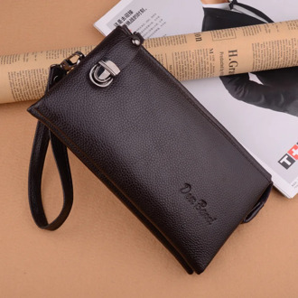 Men Wallets Large Capacity Clutch Bag Passcard Pocket Male Business Wallet Long zipper wallet multi waterproof cell phone bag