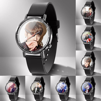 Men Watch Rubber Lovers Watches Diy Can 1 piece Custom You Photo LOGO Picture Clock Machining Hour Drop Shipping Gift family