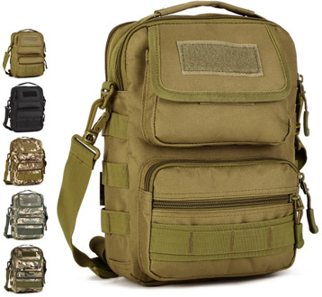 Men Waterproof Nylon Riding Military Molle Crossbody Messenger Shoulder Bag Travel Famous Trend Male Casual Bag Handbag