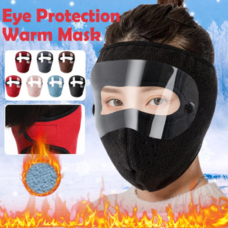 Men Women Cycling Winter Warm Mask Fleece Earmuffs Riding Ski Snowboard Half Face Masks Outdoor Windproof Dustproof маскировать