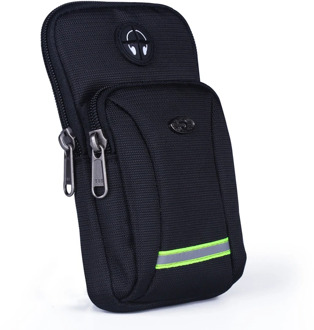 Men Women Waterproof Oxford Cell Mobile Phone Case Cover Small Messenger Bag Hook Armband Male Belt Purse Fanny Bags Waist Pack