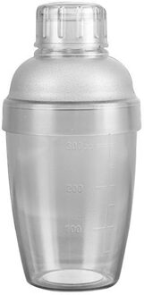 Mengbekers Clear Multipurpose Hand Shaker Met Schaal Shaker Melk Thee Winkel Levert Speciale Schudden Cup Sneeuw Gram Pot transparant / 500ml
