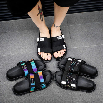 Mens and Women's Casual Sneakers Fashion Shoes Flying Weave Air Mesh Sneakers Sandals, lightweight and breathable couple sandals