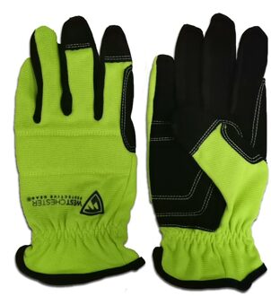 Mens Arbeid Bescherming Grijs Katoenen Draad Garen Vrouwen Tuin Handschoenen Website Driver Auto Reparatie Beschermende Werkhandschoenen groen / XL