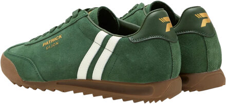 Mens Dijon Suède Hardloopschoenen (Donkergroen/Off White) - EU 44.5 / UK 10