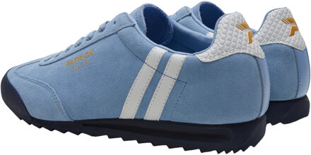 Mens Dijon Suède Hardloopschoenen (Lichtblauw/Wit/Navy) Hemelsblauw - EU 39/ UK 6