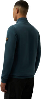 Mens Harlem Quarter Zip Top (Donkerblauw)
