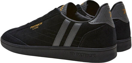 Mens Lyon Suède Cupsole Sneakers (Zwart/Grijs) - EU 39/ UK 6