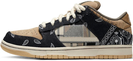 Mens Paisley Low Sneakers 2020 New Designer TRAVIS SCOTT Replica Shoes Woman Dunks Skateboarding sb Shoes Platform Casual Shoes