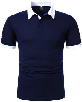 Mens Polo Shirt Korte Mouw Klassieke Homme Kleding Casual Luxe Business Casual Shirt Office Tops XXL