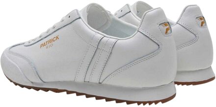 Mens Rio Lederen Hardloopschoenen (Wit) - EU 42 / UK 8