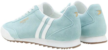 Mens Rio Suède Sneakers (Lichtblauw/Wit) - maat EU 42 / UK 8 Blauw en wit