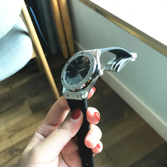 Mens tourbillon wrist watches AAA quality stainless steel case watch Automatic mechanical clock Rubber strap Calendar Black dial