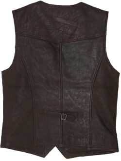 Mens-vest-sheep Bruin - L