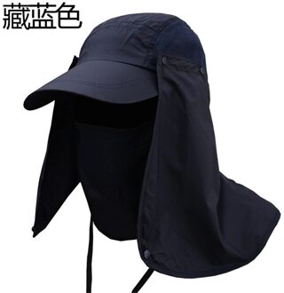 Mens Wandelen Vissen Hoed Outdoor Sport Zon Nek Bescherming Gezicht Cap Brede Rand
