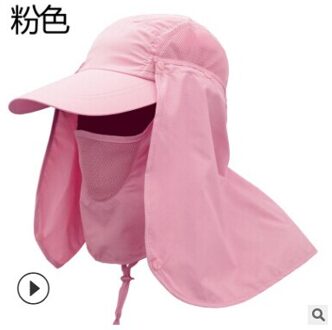 Mens Wandelen Vissen Hoed Outdoor Sport Zon Nek Bescherming Gezicht Cap Brede Rand