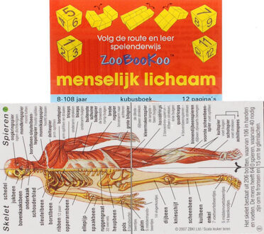 Menselijk Lichaam - Zoobookoo Kubusboek