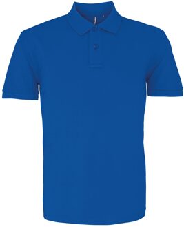Menselijk organisch Klassiek Fit Poloshirt (Helder Koninklijk) - maat 2XL Navy/blauw