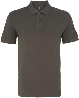 Menselijk organisch Klassiek Fit Poloshirt (Leisteen) - maat 3XL Blauw