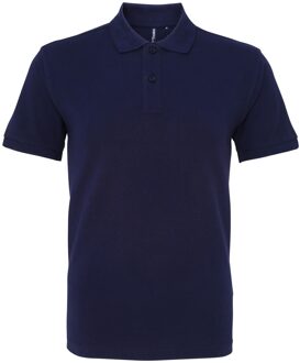 Menselijk organisch Klassiek Fit Poloshirt (Marine) - maat 2XL Navy
