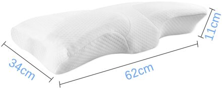Menselijke Techniek Contour Memory Foam Cervicale Kussen Orthopedische Nekpijn Kussen Voor Side Terug Maag Sleeper Remedial Kussens