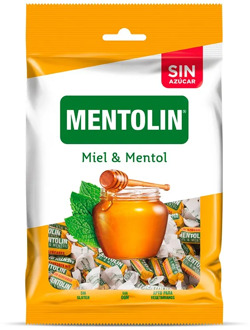 Mentholin Honey & menthol without sugar · 100g.