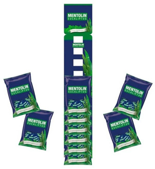 Mentolin eucalyptus with sugar · 10 PCs. (60g.)