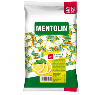 Mentolin lemon smooth without sugar · 1Kg.
