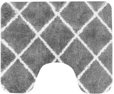 Menton Toiletmat 60x50cm grey grijs