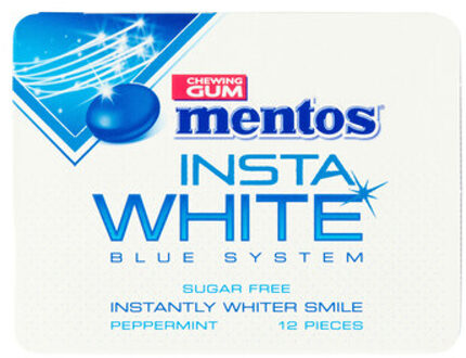 Mentos Mentos - Insta White Blue System 12 Stuks